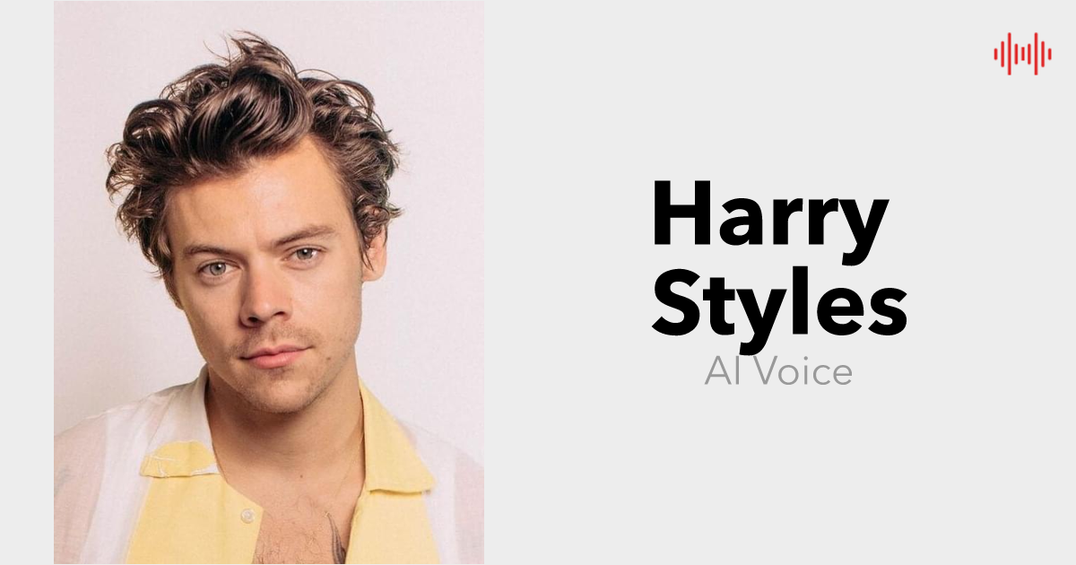 Harry Styles AI Voice | memix